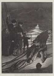 Departure of Colonial Visitors, the Last Glimpse of Old England